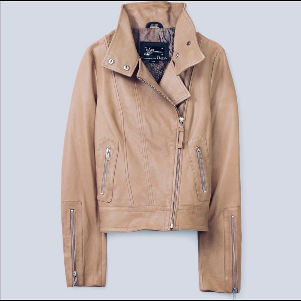 Mackage for Aritzia Kenya Lamb Leather Jacket